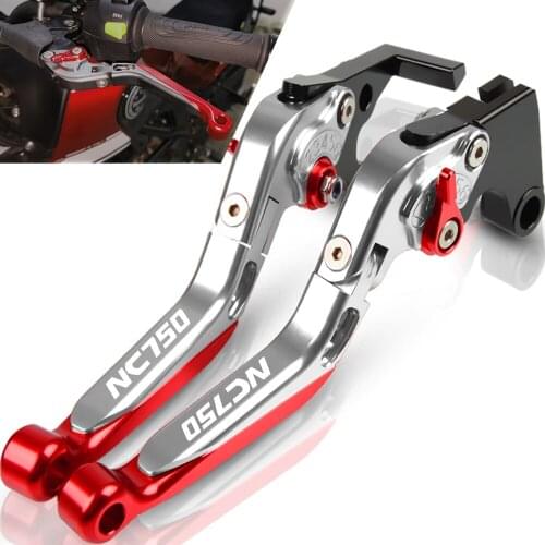 For HONDA NC750S NC750X 2014-2015 Motorcycle CNC Adjustable Extendable Foldable Brake Clutch Levers NC750 S X Handbrake NC 750