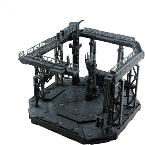 GUNDAM MA Hangar PG 1/60 MG 1/100 RG HG 1/144 Universal Platform COMPOSABLE ACTION BASE Action Figures Assembly Model Toys