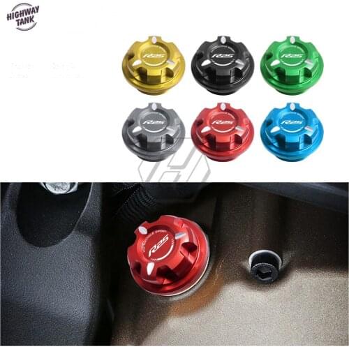 Motorcycle Engine Oil Cap Bolt Screw Filler Cover Case for Yamaha YZF-R25 R25 2015-up