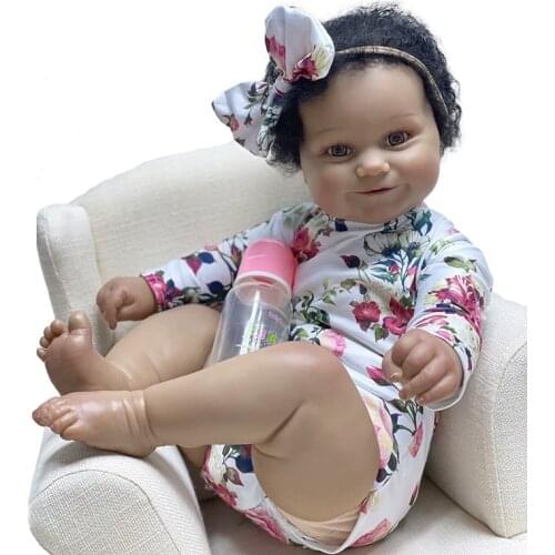 Reborn Toddler Popular Maddie Dolls 24Inch Cute Girl Doll with Rooted Hair Soft Cuddle Body High Quality Doll Bonecas Bebe