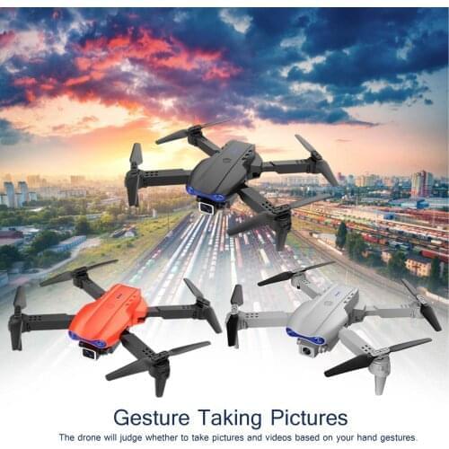 Mini Drone With 4K Camera HD Foldable Drones Quadcopter HD Visual Positioning Romote Contol Dual Camera Quadcopter Toys