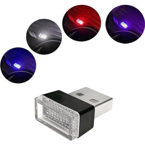 Mini USB Light LED Car Neon Interior Light for Infiniti FX-series Q-series QX-series Coupe EX37 EX25 JX35 EX35 G Class M-Class