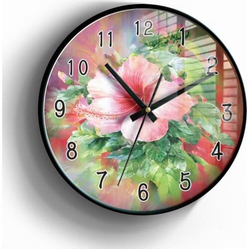 Nordic Silent Wall Clock Large Hanging Clocks Wall Watch Home Simple Modern Living Room Luxury Saat Home Décor