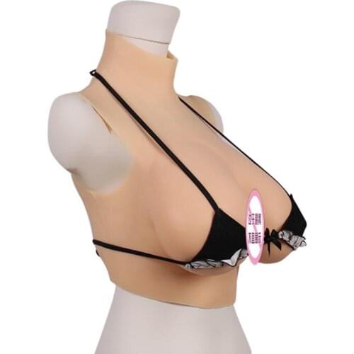 C/D/E CUP New Upgrade Shape Fake Artificial Boob Realistic Silicone Breast Forms Crossdresser Shemale Transgender Drag Queen 4G