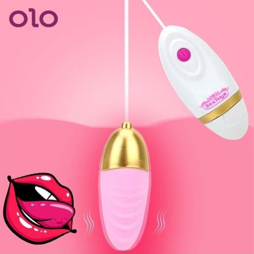 OLO Vagin Massage 12 Speed Bullet Vibrator Vibrating Egg Sex Toys for Women Female Masturbation Clitoris Stimulate