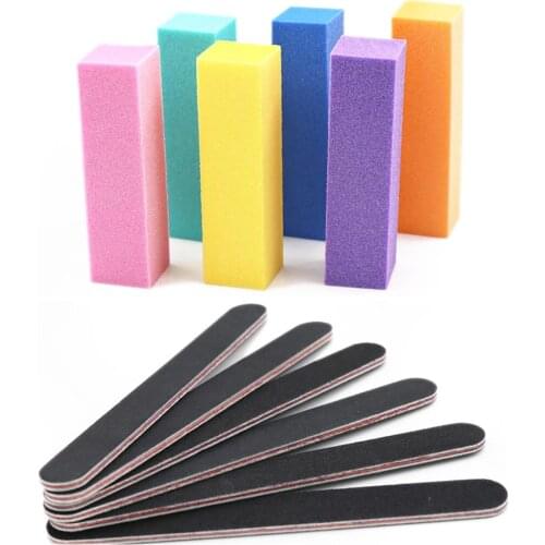 12PCS Kapmore Nail File Sponge Creative Nail Polish Tool Nail Art Tools Nail Buffer Block Board Professional Nail Art Tools