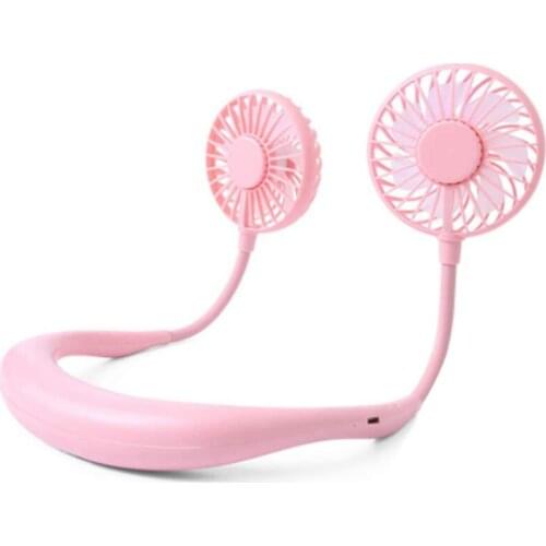 Portable Neck Fan,Personal Mini Cooler Hanging Fan Hand Free Bluetooth Fan 6000MAH Battery Operated Wearable Silent Fan
