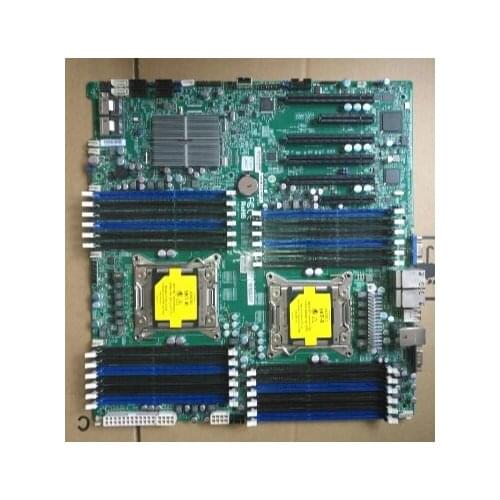 Applies to For supermicro X9DR3-LN4F+ X79 server motherboard C606 chipset LGA 2011 Tested Working