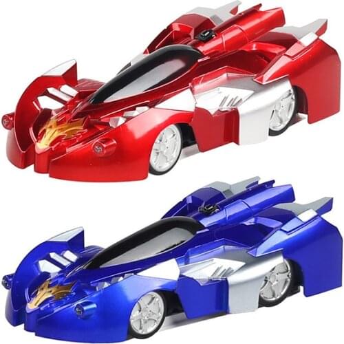 Runs Along Walls RC Car Remote Control Toy 360 Degree Rotation for Children Kids AN88