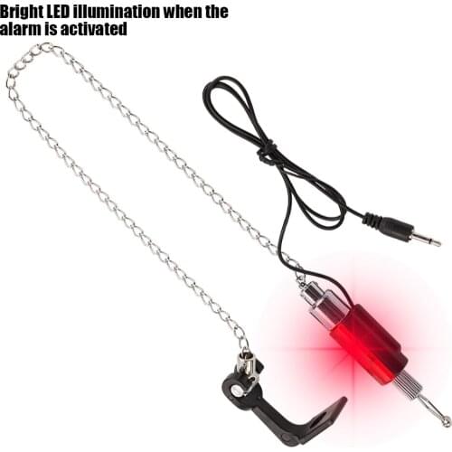 Fishing Alarm Swing Signal Receiver Swinger Stainless Steel Carp Fishing Outdoor Tackle Indicator Hanger Tent Suspension W20