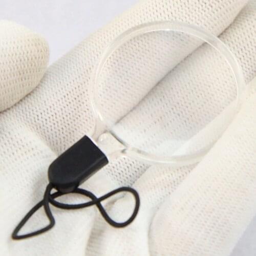 Mobile Phone Lanyard Magnifying Glass Small Hanging Type Reading Newspaper Portable Magnifying Glass Magnifier