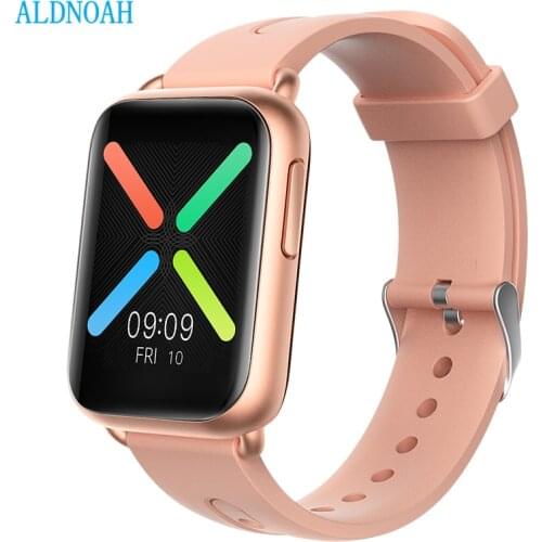 ALDNOAH Smartwatch Men Women IP68 Waterproof 1.7 Inch Full Touch Screen Smart Watch For Android Xiaomi GTS 2 P8 Plus