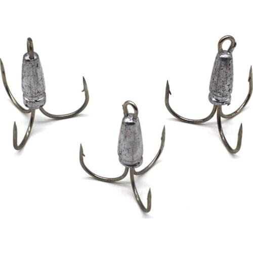 High Quality Lure Triple Hook Fishing Tackle 6/0 8/0 10/0 12/0 14/0# Anti-Corrosion Tackle Accessories Barbed Fishing Hook
