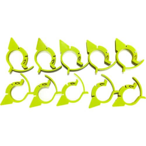 Yellow Adjustable Wheel Nut Indicator SW3038 For 30-38mm 10Pcs