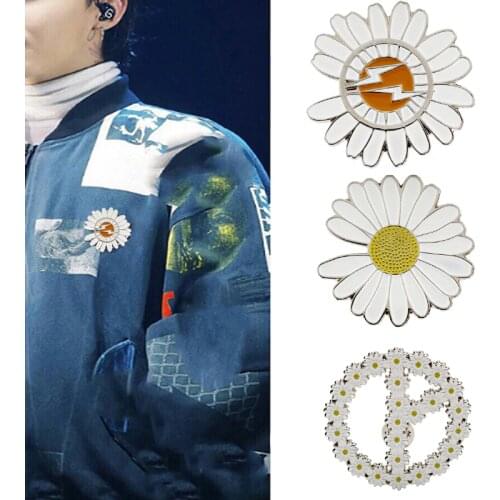 Little Daisy Cosmos Brooch pin Women Men Party Prom Dress Suit Corsage Brooches Pins Fashion Jewelry Bijoux