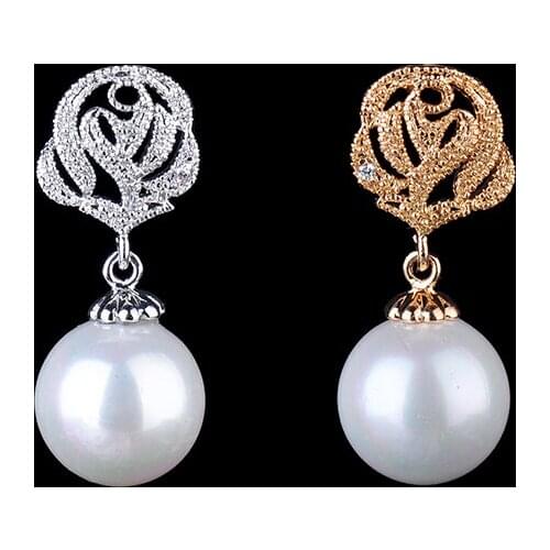 Hot Sale High Quality Product Pearl Earring ,Fashion Earring , 2015 New Design Fashion Dangle Pearl Earring GLE2057