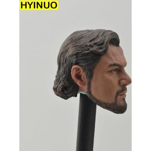 1/6 Scale Jack Dawson Mature uncle Leonardo DiCaprio Beard styling Head Sculpt Headplay for 12" Action Figure Body