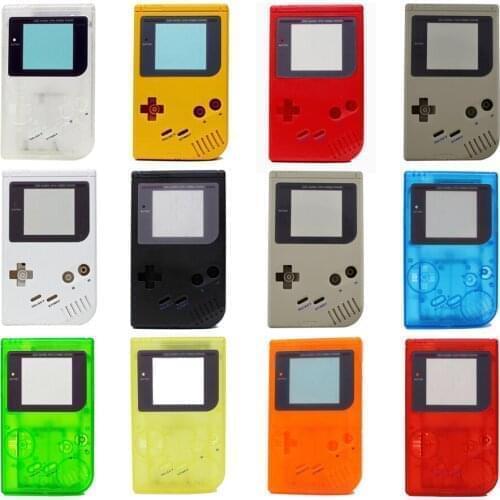 100 sets 11 colors available Game Replacement Case Plastic Shell Cover for Nintendo GB for Gameboy Classic Console Case housing