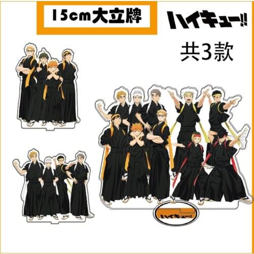 Anime Haikyuu Figures Desk Plate Models Acrylic Stand Model Toys Action Figures Desk Decor Ornaments 2021