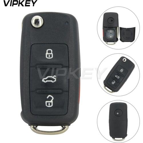 Remotekey 5K0 837 202 AE car key shell for VW Volkswagen Beetle Golf Jetta Passat car remote key case cover 2014 2015 2016