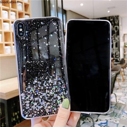 Glitter Bling Case For OPPO Realme 7 Pro 7i X7 Pro C15 C12 Reno 4 3 Pro 4F 4G 5G F17 F17 pro A73 2020 A93 A15 A72 5G Case