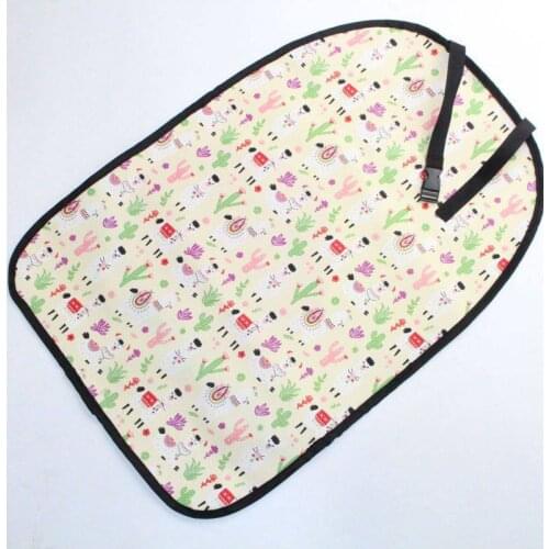 Car Seat Back Color Child Anti-Play Mats Floral Anti-Dirt Pad Car Dirty Mat Keep Clean Car Accessories 44 * 66cm