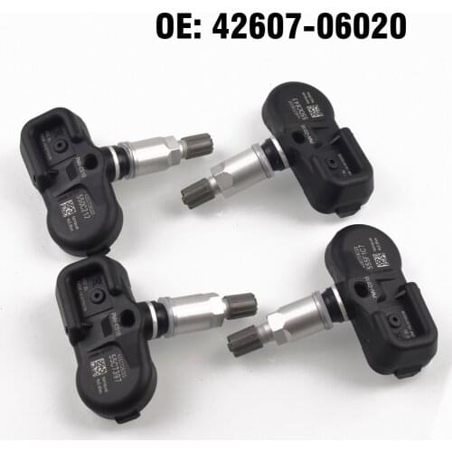 4 PCS Car Tire Pressure Monitor Sensor TPMS for Toyota Camry 2012 2013 2014 2015 2016 2017 315MHz PMV-C010