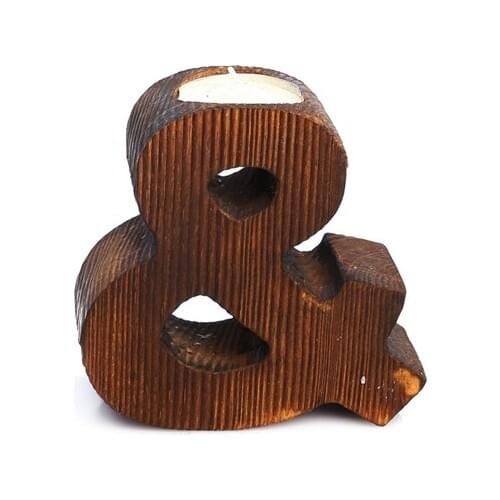 Pony Bed Wood Decorative amp: Letter Candle holder