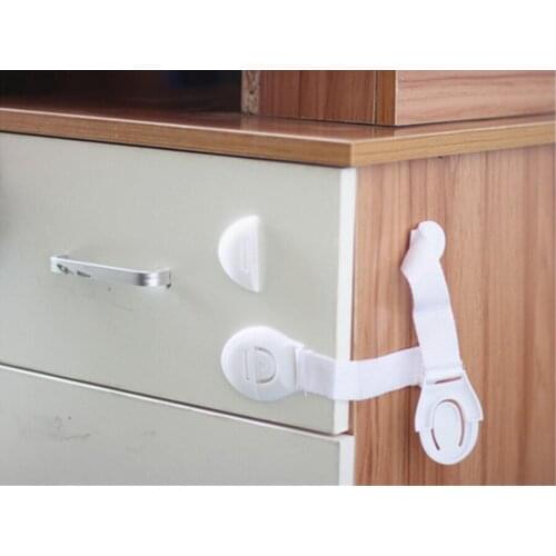 DHL 500pcs Baby Safety Cabinet Locks Children Wardrobe Drawers Lock Baby Security Proof Child Cabinet Lock