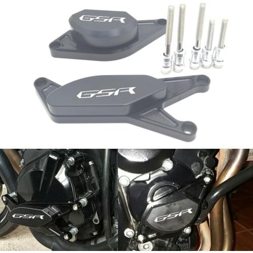 For SUZUKI GSR-750 GSR750 2012-2016 CNC POM Frame Slider Crash Pad Engine Stator Case Saver Protector
