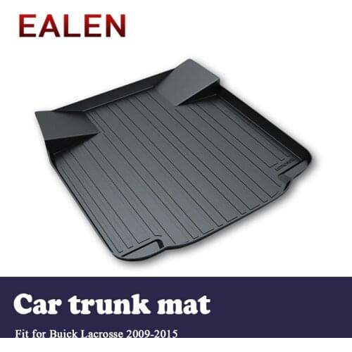 EALEN For Buick LaCrosse 2009 2010 2011 2012 2013 2014 2015 Boot Liner Tray Anti-slip Accessories 1Set Car Cargo rear trunk mat