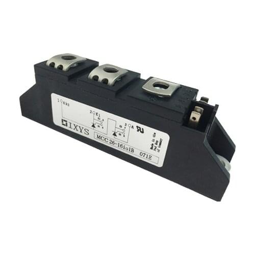 MCC26-16IO1B THYRISTOR MODULE 1600V 2X32A MCC26-16I01B Diode Modules MCC2616IO1B MCC26-16IOIB MCC 26-16IO1B