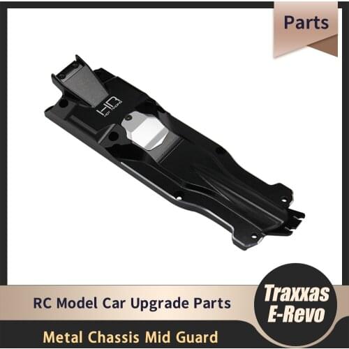 HR Traxxas E-Revo 2.0 Big E Truck Upgrade Parts Aluminum Alloy Chassis Mid Guard