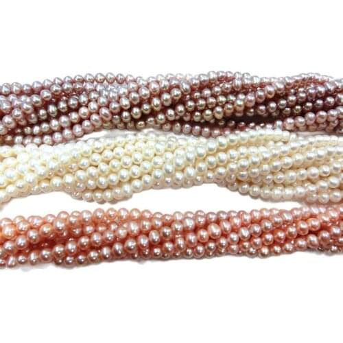 MADALENA SARARA 6-7mm AA Freshwater Pearl Necklace Premium Pearl Strand Fine Lubster DIY Beaded Making 100% Guarantee