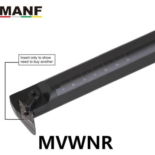 MANF CNC Turning Tool S32T-MVWNR16 32mm Lathe Cutter Toolholder TNGG TNMG Carbide Inserts Clamp Internal Boring Tool Holders