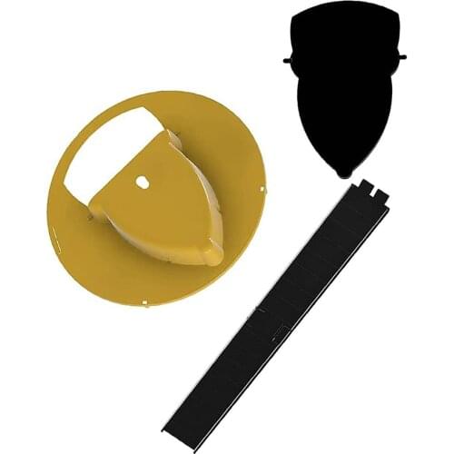 Reusable Plastic Slide Bucket Lid Rat Trap Auto Reset Mouse Trap Door Multi Style Catch Flip Cover Slide Bucket