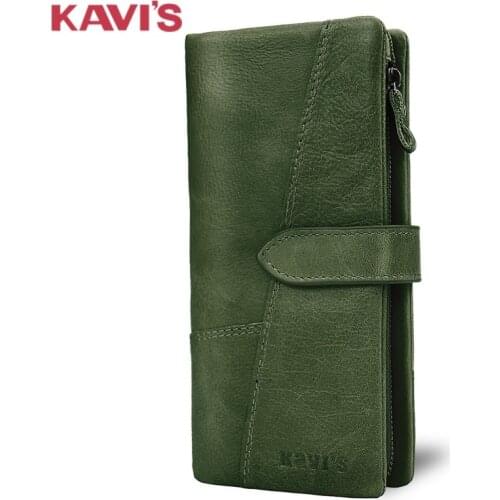 Mens Leather Wallet Leather Mens Wallets Multi-card Multi-function Leather Long Wallets Casual Fashion Wallets