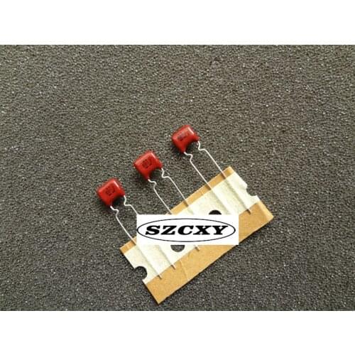 New and original 100PCS 680P 50V 681/50V FOOT 5MM Thin film capacitor