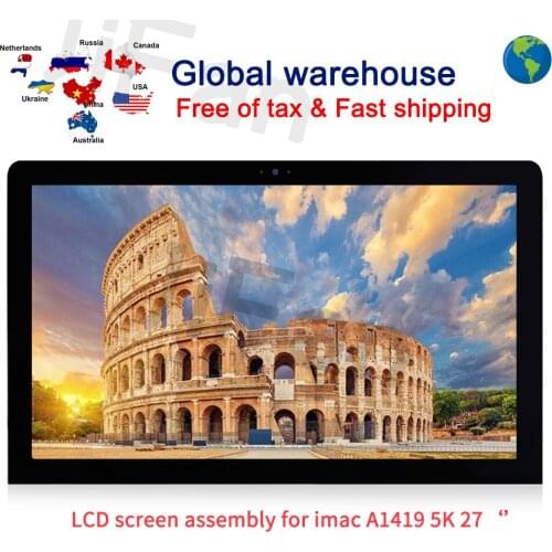 Full New A1419 5K Retina Display LCD LED Screen Display Assembly For iMac 27'' LM270QQ1 SDB1 SDA2 SDC1 EMC 2834 2806