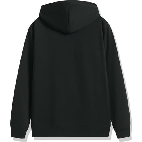 Solid Mens Casual Sweatshirts Hoodie Loose Pullover Popular Black Long Sleeve Clothing Harajuku Mens Casual Sweatshirts Hoodie