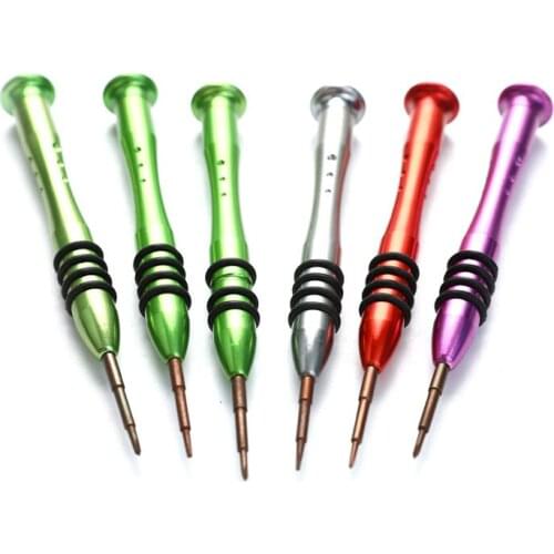 1.2/1.5/0.8mm T2 Y 0.6 P5 Pentalobe Screwdriver Non-slip Opening Tool Screwdriver For MacBook Air/Pro Retina Random Color