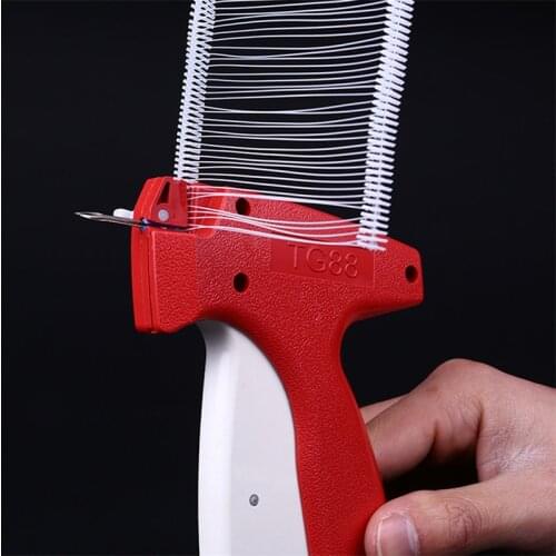 New Clothes Garment Price Label Tagging Tag Gun +1000 Barbs+5 Steel Needle Sewing Accessories