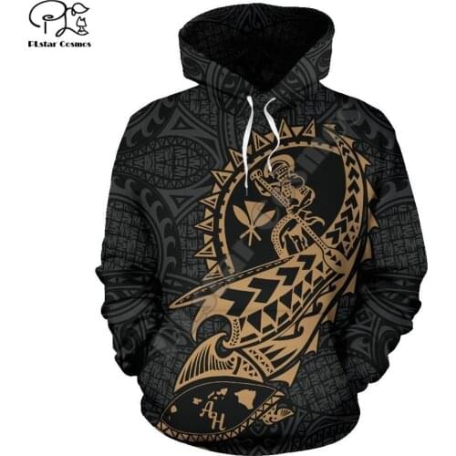 PLstar Cosmos 3DPrint Kanaka Polynesian Hawaii Samoa Warrior Tribe Harajuku Streetwear Funny Zip Hoodies/Sweatshirt/Jacket/a37