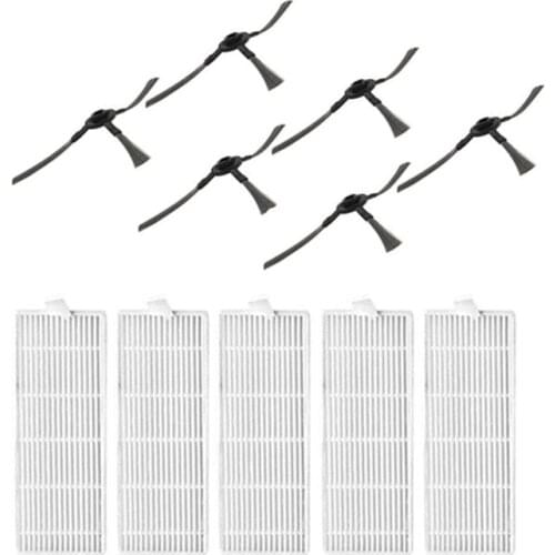 Robot Vacuum Cleaner HEPA Filter Side Brush for Redmon RV-R500 rv r500 Robotic Vacuum Cleaner Parts Accessories