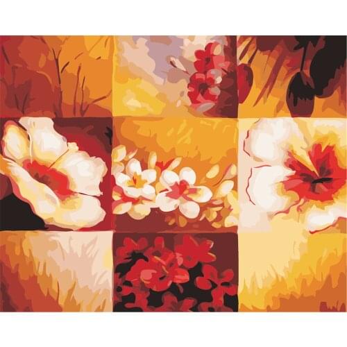 Romantic True Painting By Numbers Kits Picture Diy Frame Home Decoration Coloring By Numbers Flower Girl Handpainted