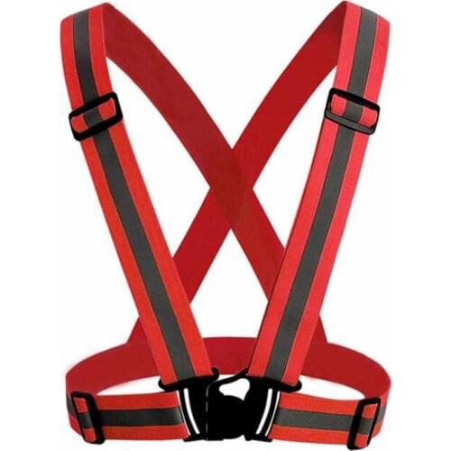 Reflective Strap Night Running Riding High Visibility Reflective Vest Man Women Sports Safety Supplies
