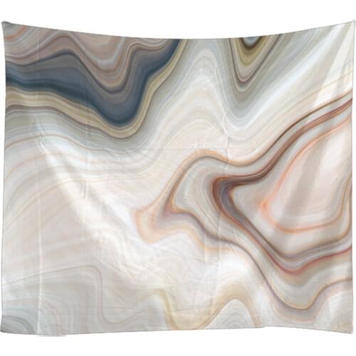 Creative 3D Printing Marbleization Apply Marbling Veined Marble Tapestry Wall Hanging Bed Spread Beach Towel Table Cloth YogaMat