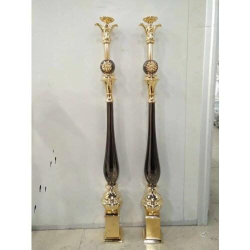 Freeshipping 950mm Height AL Balustrade Baluster Pole Armrest Fence Rod Handrail Railing Post Pole Baluster for Stair or Door