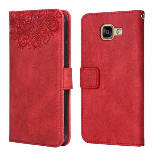 Flower Embossing Case For Samsung Galaxy A3 2016 A310 A310F SM-A310F 4.7''Wallet Flip Leather Case for Samsung A3 2016 Cover