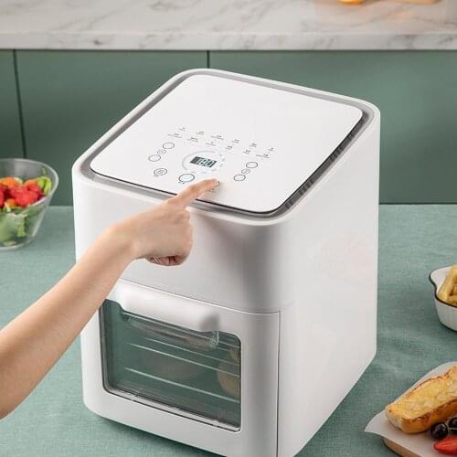 Intelligent Oil-free Electric Air Fryer Household Air Fryer Multifunctional Large capacity 12L Chicken Visual Oven